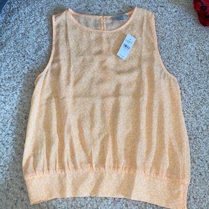 NWT Yellow blouse